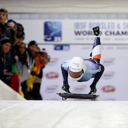 Kimberley Bos schrijft sportgeschiedenis met haar eerste wereldtitel skeleton