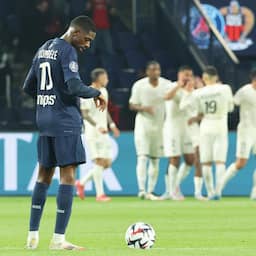 PSG verliest van Nice en komt niet in illuster rijtje kampioenen met Ajax