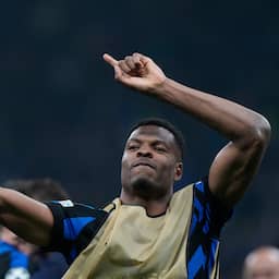 Dumfries wéér goud waard voor Inter: ‘Buitengewone wedstrijd, ik ben heel trots’