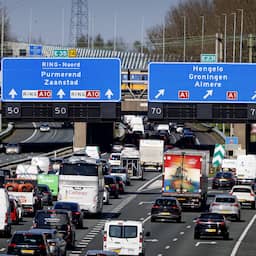 Bijna 700 kilometer file, vooral rond Amsterdam: ‘Wennen aan werkzaamheden’